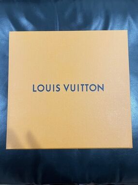 Empty Louis Vuitton Magnetic Box 10x10x5